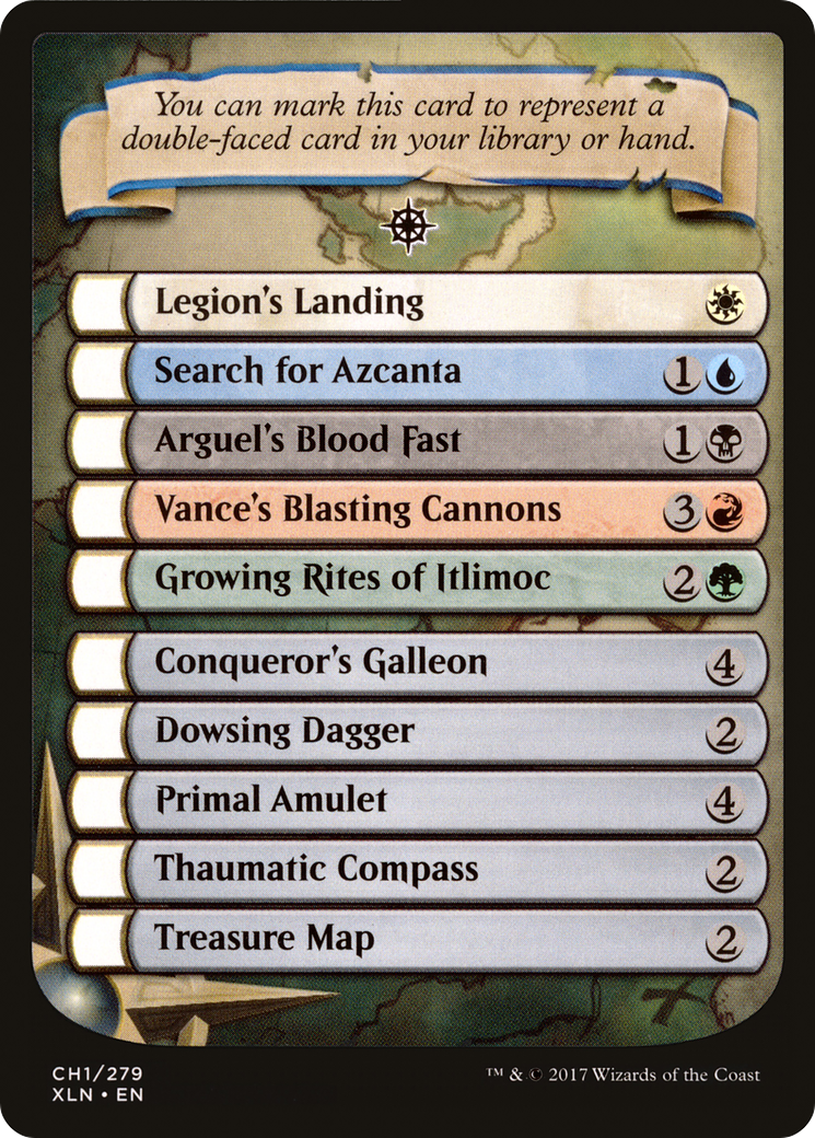 Checklist Card - Ixalan [XLN - CH1]