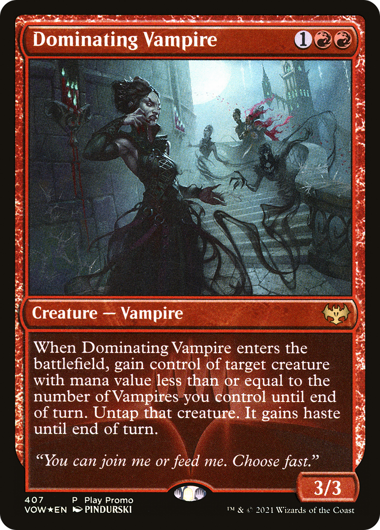 Dominating Vampire [PLAY - 407]