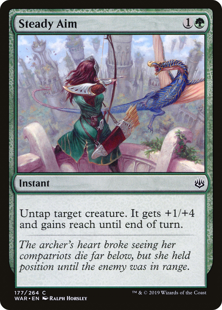Steady Aim [WAR - 177]