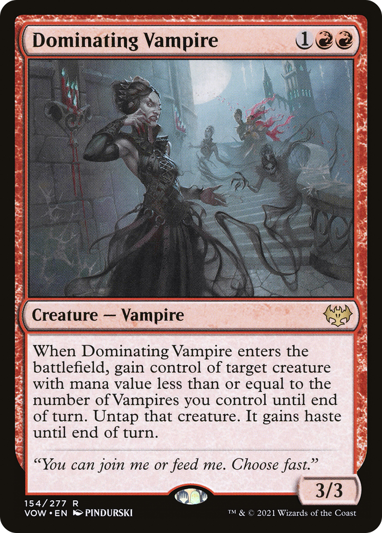 Dominating Vampire [VOW - 154]