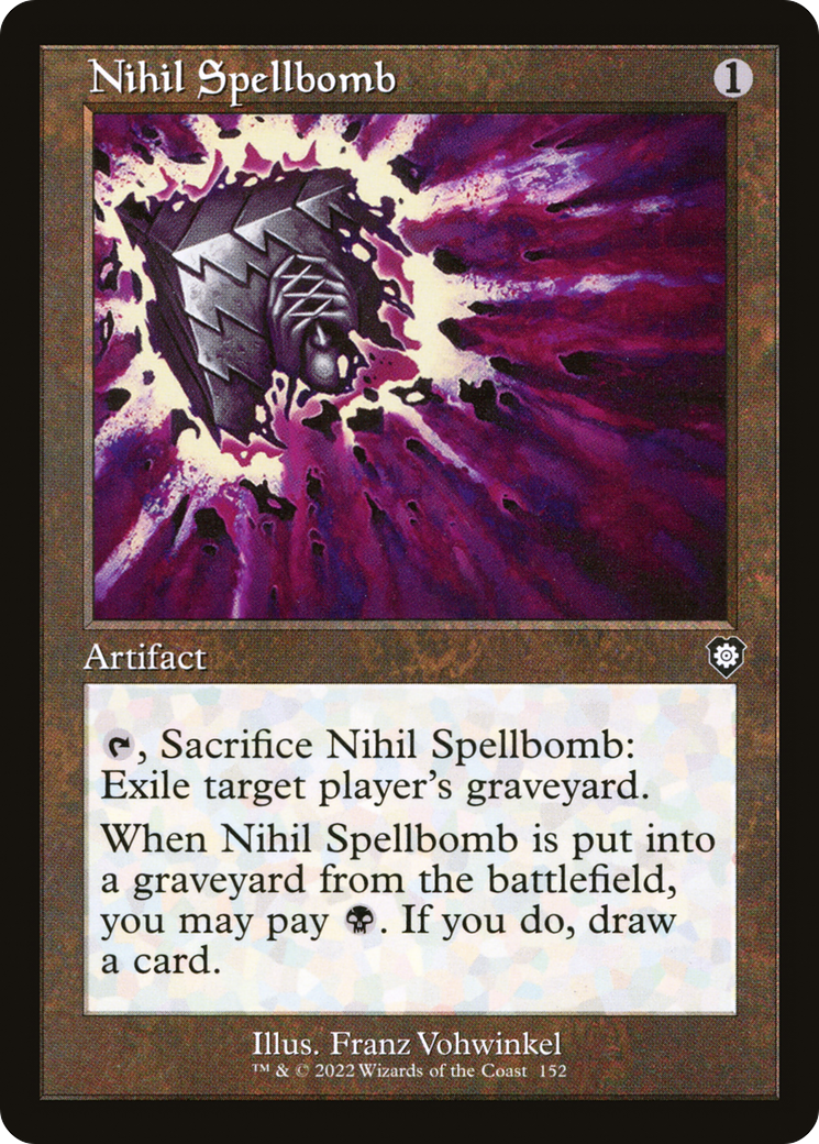 Nihil Spellbomb (Retro Frame) [BRC - 152]