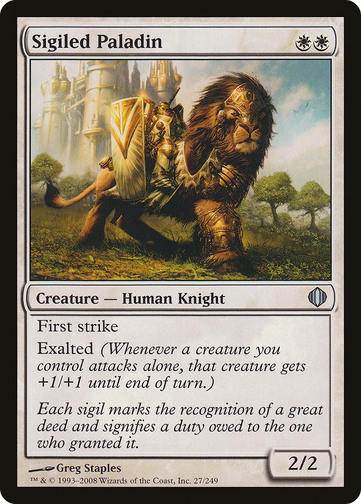 Sigiled Paladin [ALA - 27]