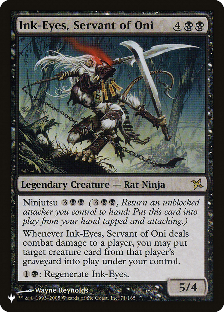 Ink-Eyes, Servant of Oni (LIST-BOK-71) - The List
