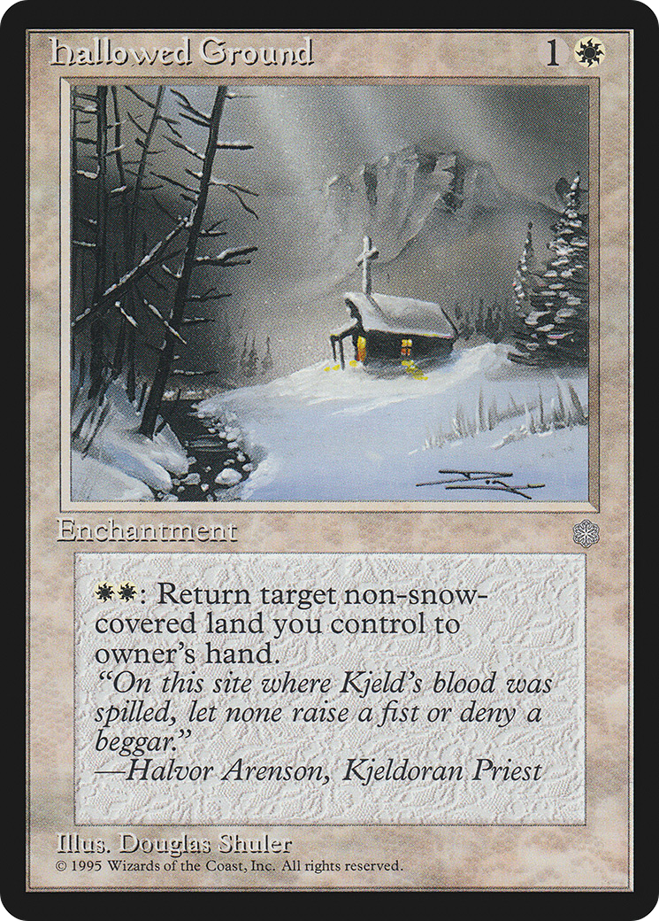 Hallowed Ground [ICE - N/A]