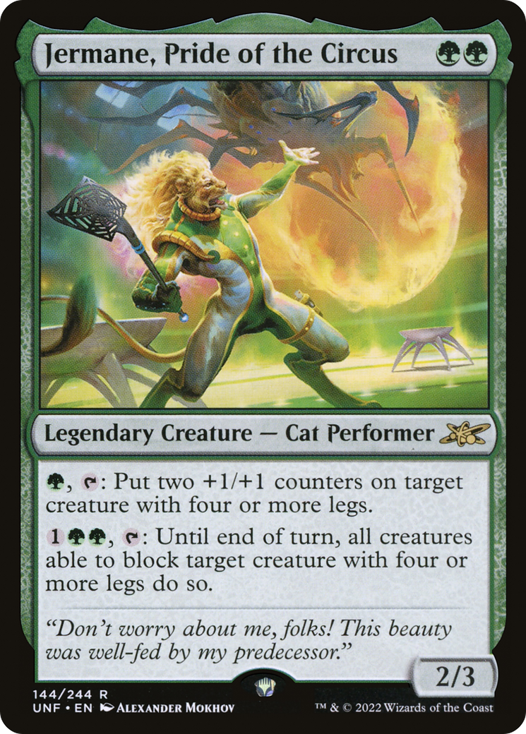 Jermane, Pride of the Circus [UNF - 144]