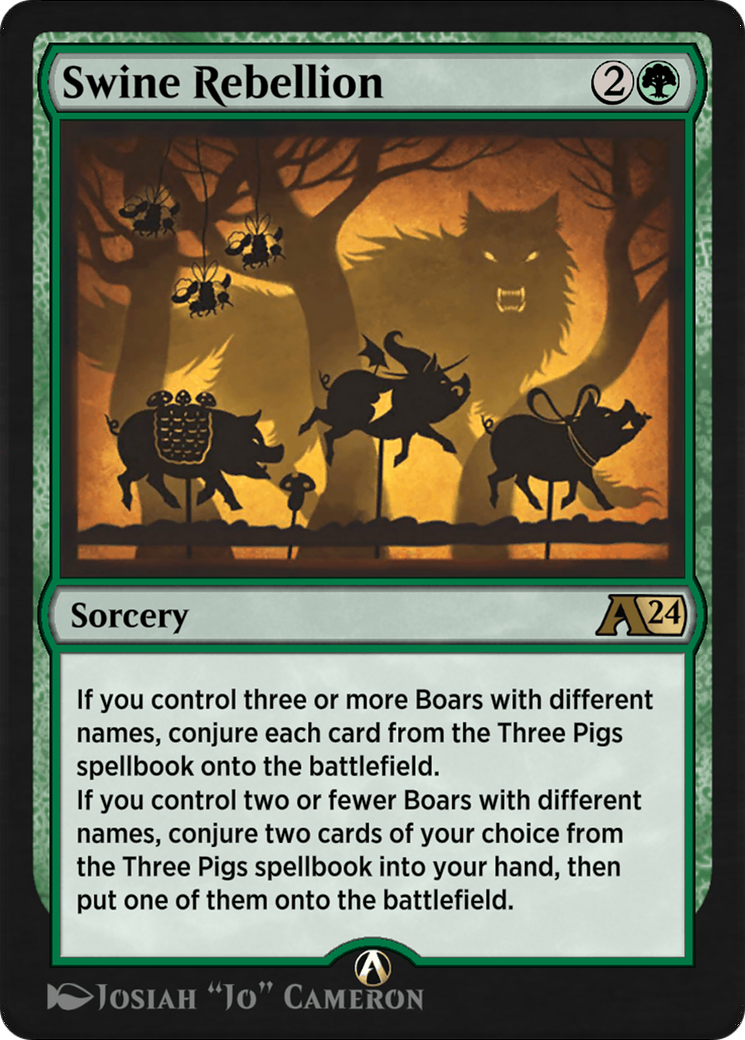 Swine Rebellion (YWOE-015) - Alchemy: Wilds of Eldraine