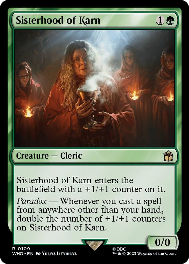 Sisterhood of Karn [WHO - 109]