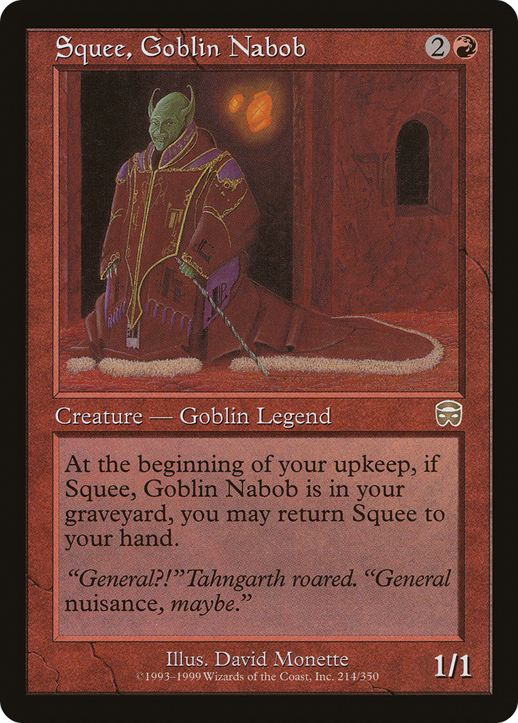 Squee, Goblin Nabob [MMQ - 214]