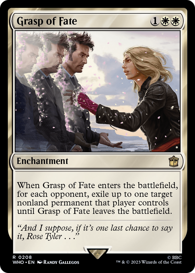 Grasp of Fate (WHO-208) - Doctor Who Foil