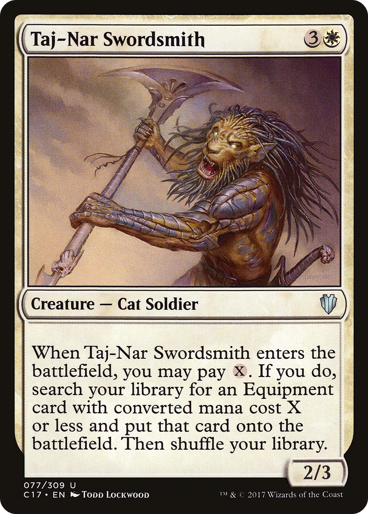 Taj-Nar Swordsmith [C17 - 77]