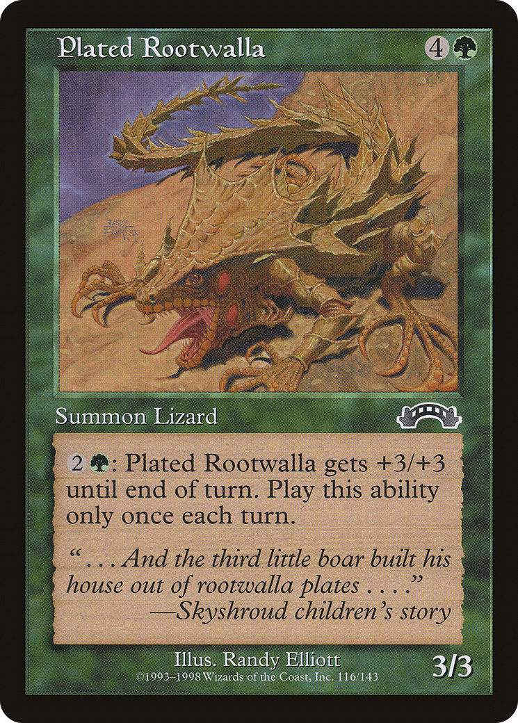 Plated Rootwalla [EXO - 116]