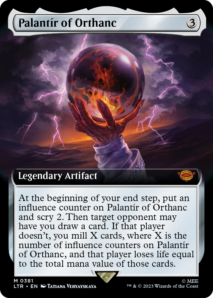 Palantir of Orthanc (Extended Art) [LTR - 381]