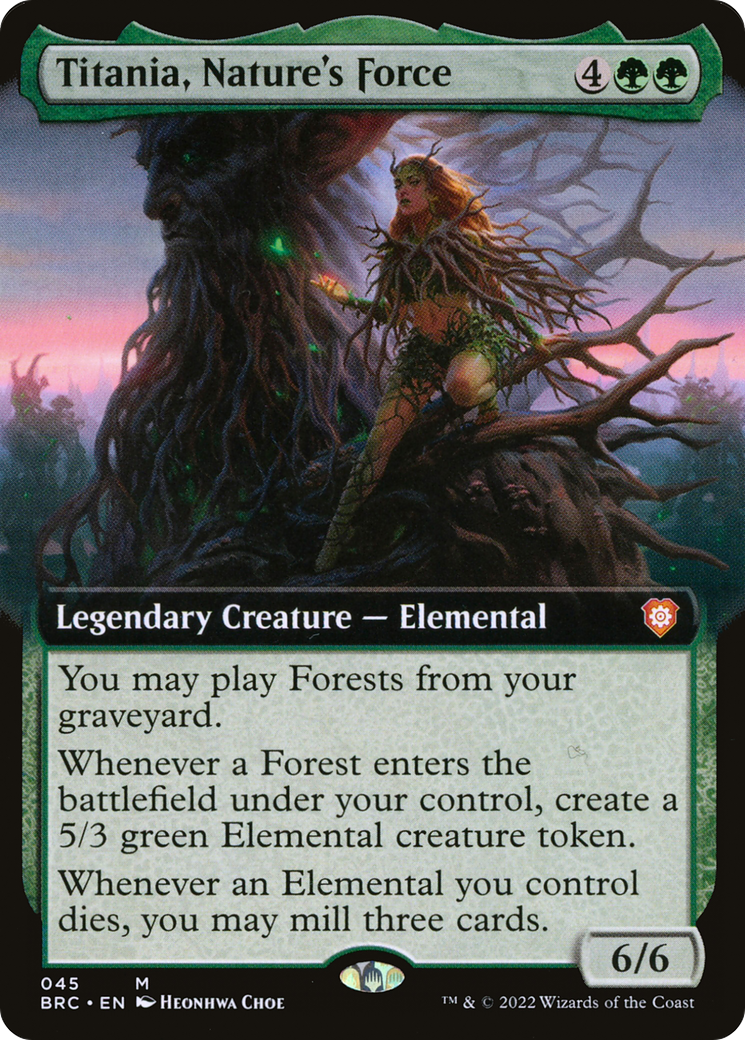 Titania, Nature's Force (Extended Art) [BRC - 45]