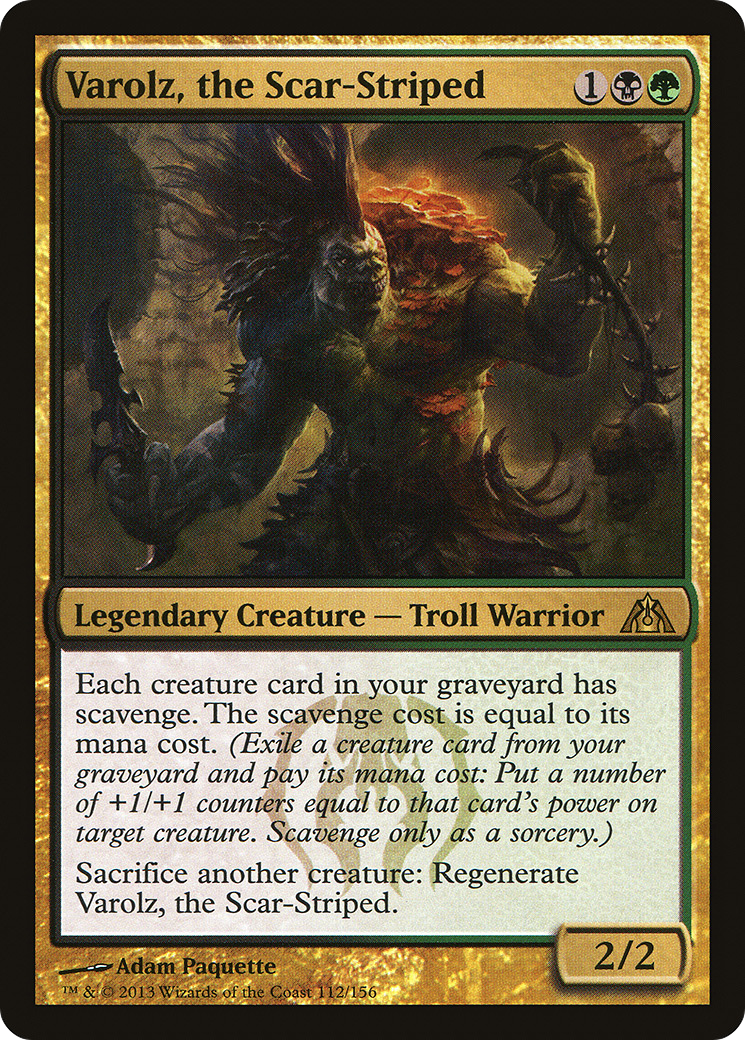 Varolz, the Scar-Striped [DGM - 112]