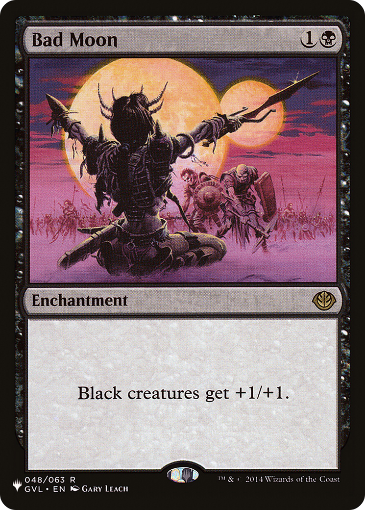 Bad Moon (DD3) (LIST-048/063) - The List