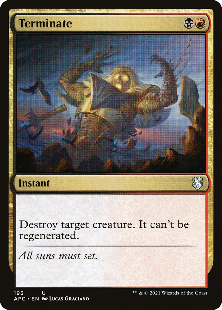 Terminate [AFC - 193]