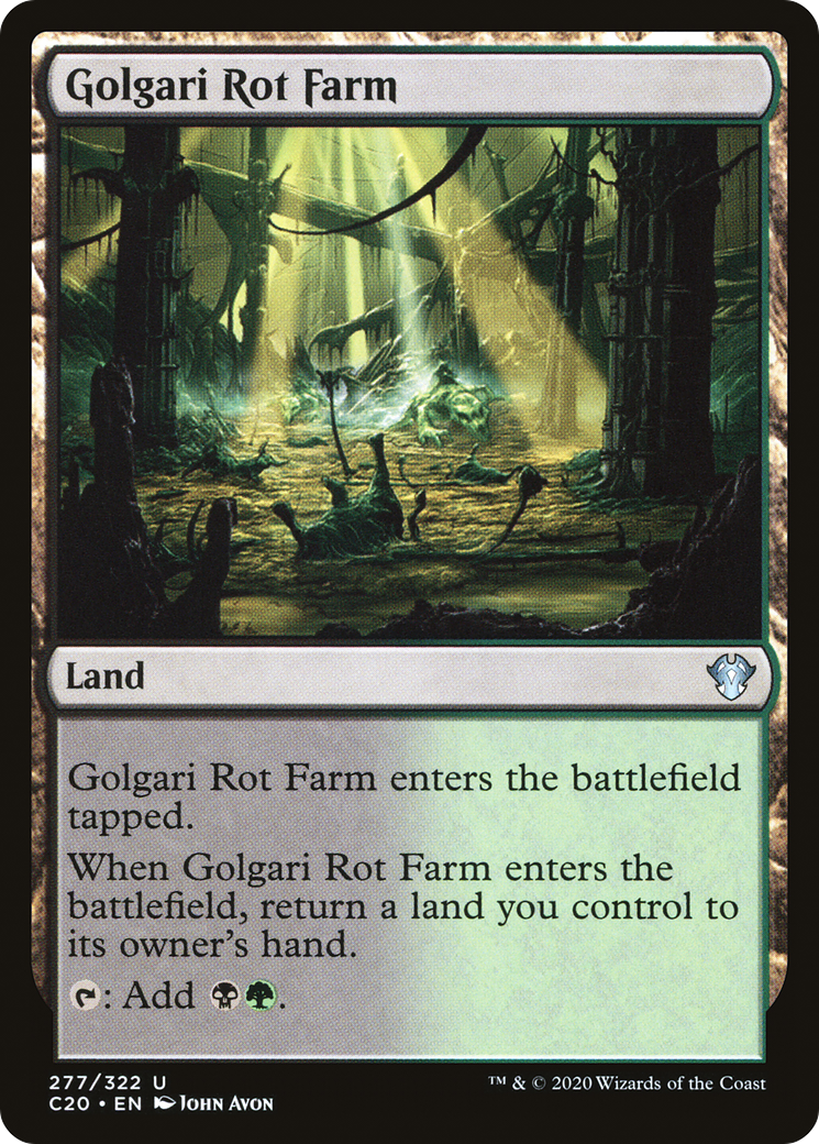 Golgari Rot Farm [C20 - 277]