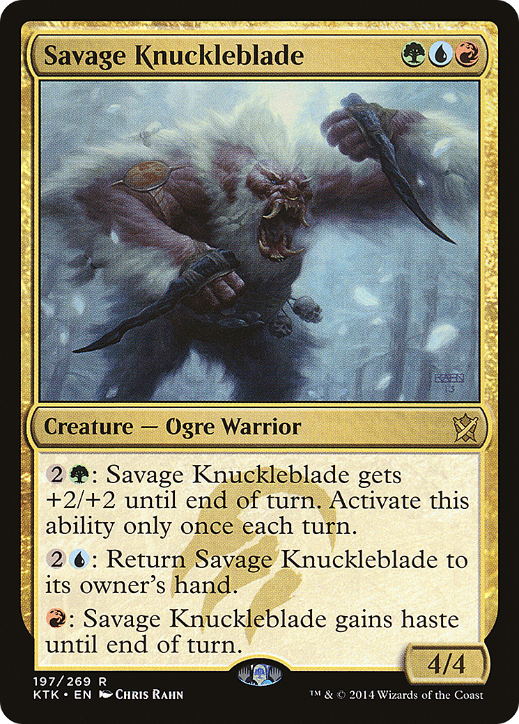 Savage Knuckleblade [KTK - 197]