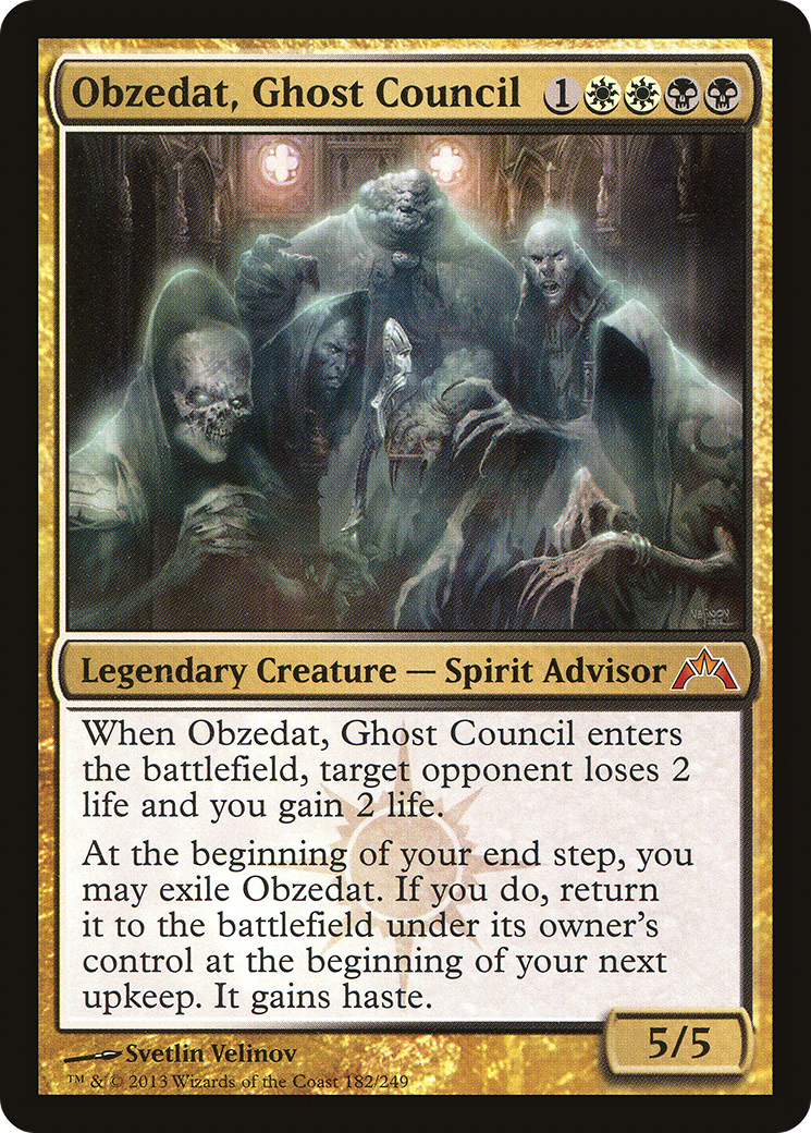 Obzedat, Ghost Council [GTC - 182]
