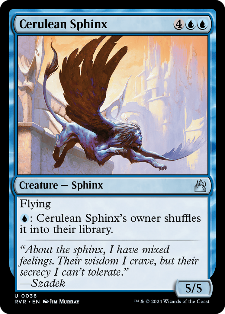 Cerulean Sphinx [RVR - 36]