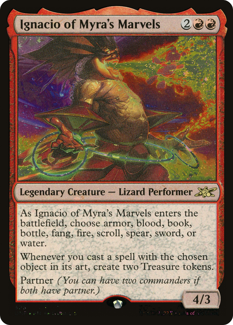 Ignacio of Myra's Marvels (Galaxy Foil) [UNF - 398]
