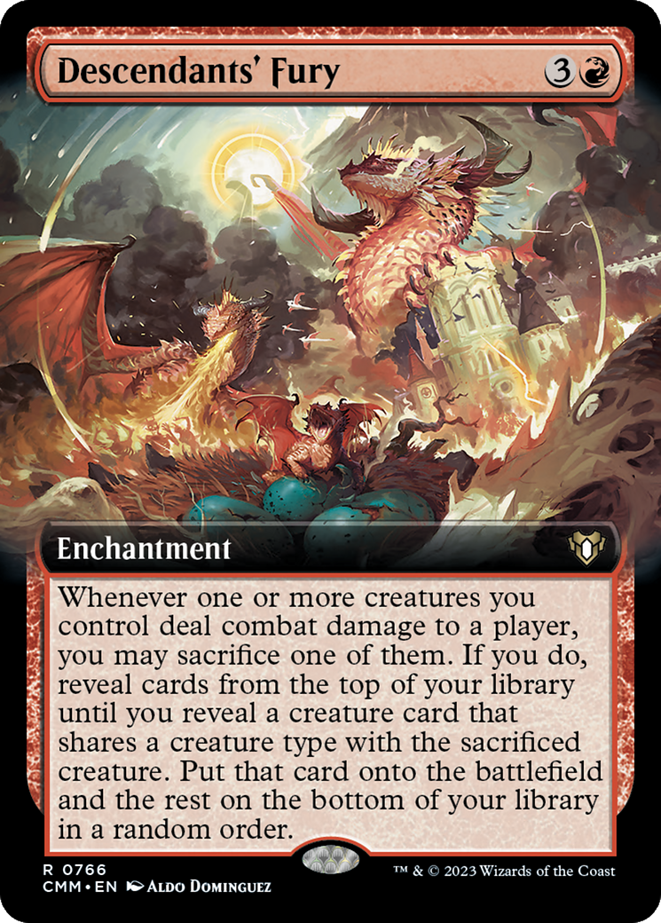 Descendants' Fury (Extended Art) [CMM - 766]