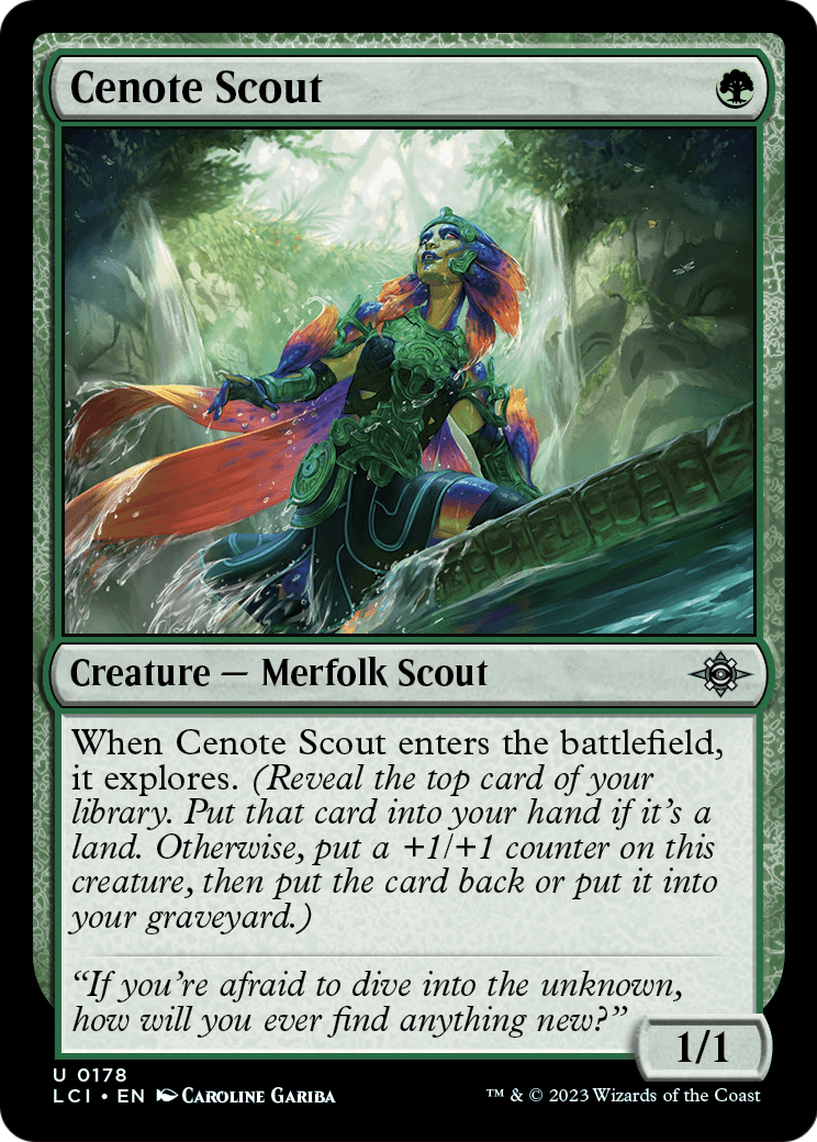Cenote Scout (LCI-178) - The Lost Caverns of Ixalan Foil