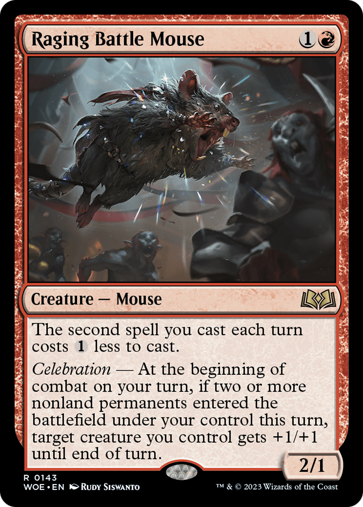 Raging Battle Mouse [WOE - 143]