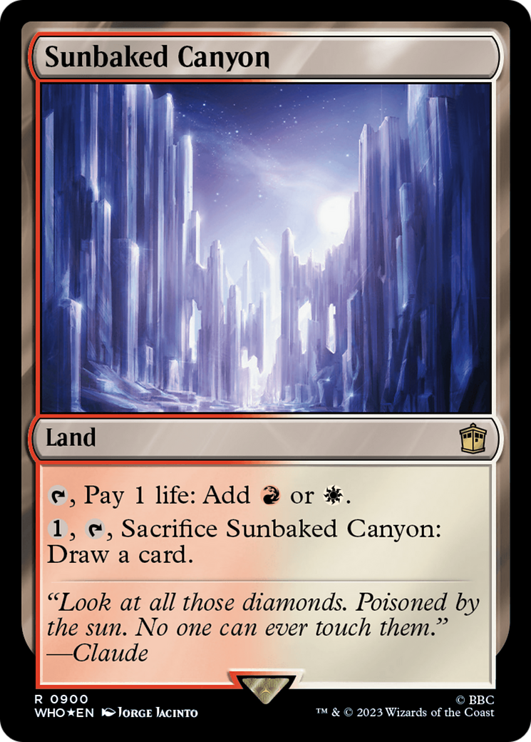 Sunbaked Canyon (Surge Foil) [WHO - 900]