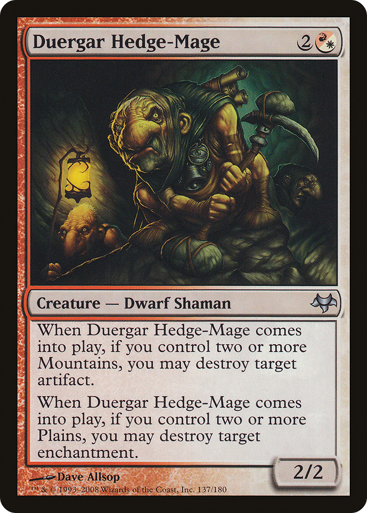 Duergar Hedge-Mage [EVE - 137]