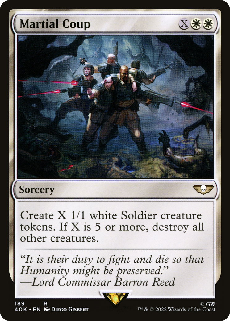 Martial Coup [40K - 189]
