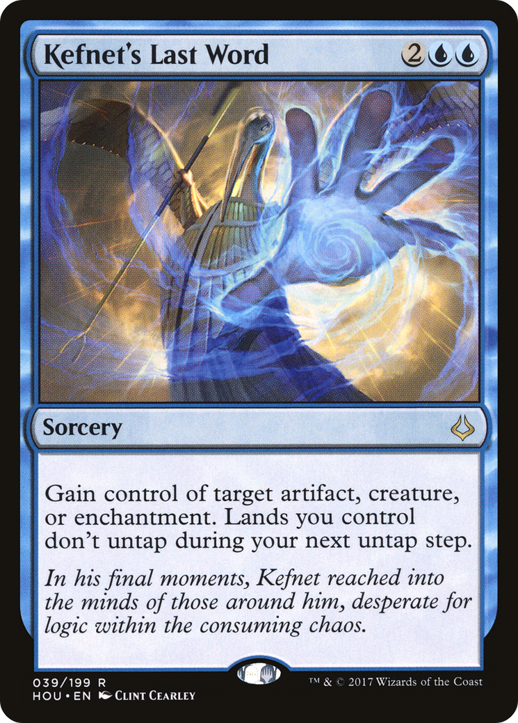Kefnet's Last Word [HOU - 39]
