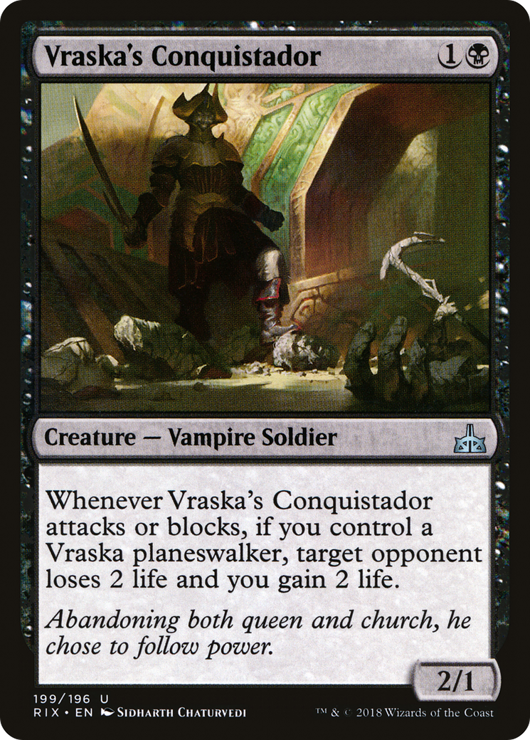 Vraska's Conquistador [RIX - 199]