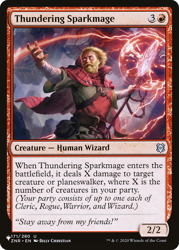 Thundering Sparkmage [LIST - 171/280]