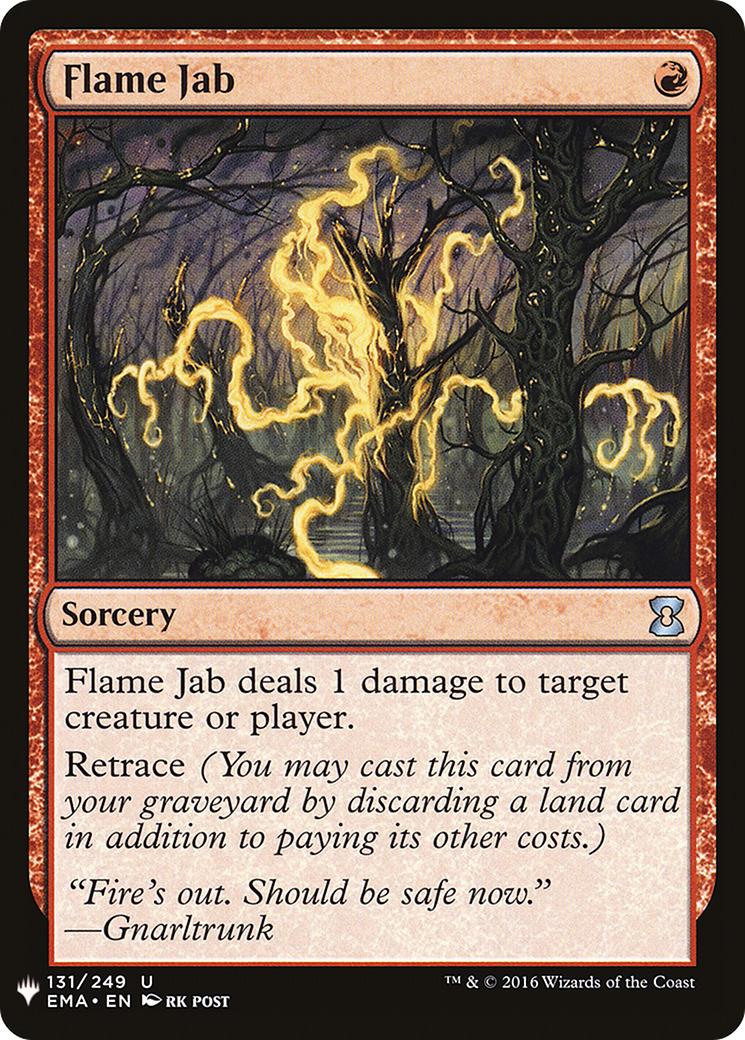 Flame Jab [LIST - 131]