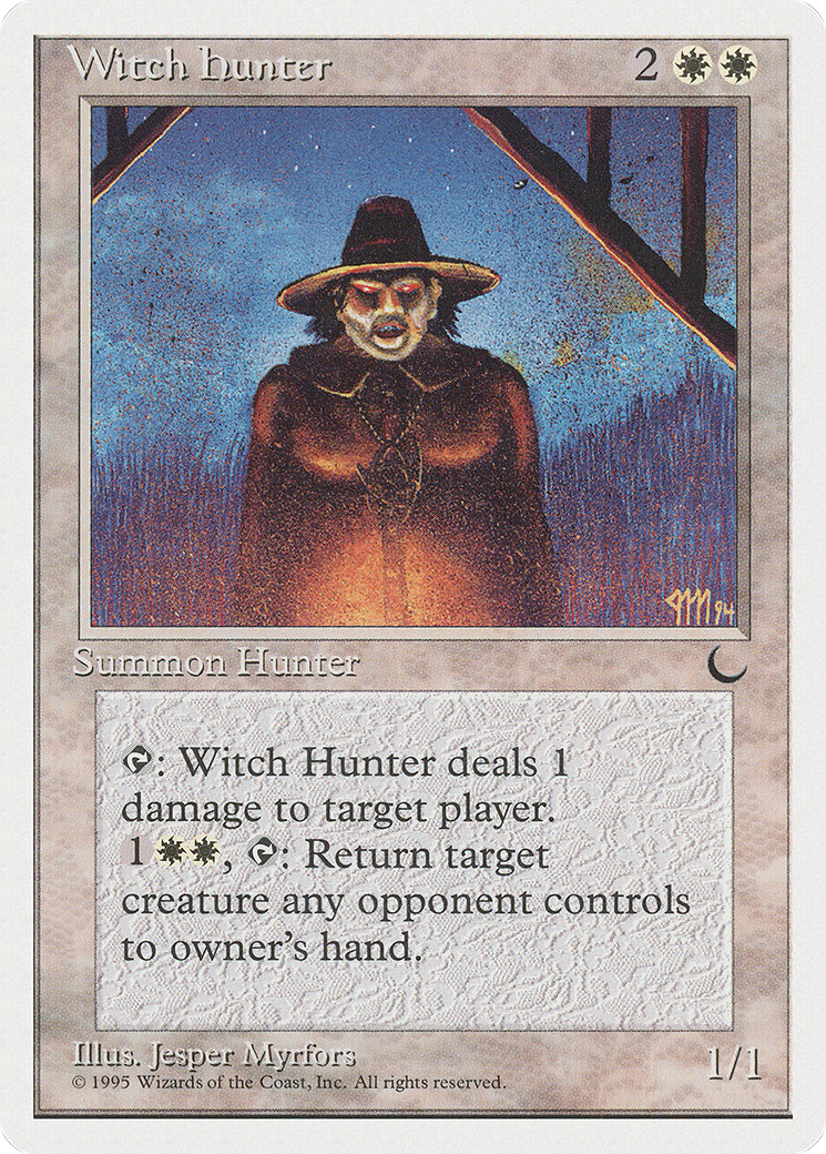 Witch Hunter [CHR - N/A]