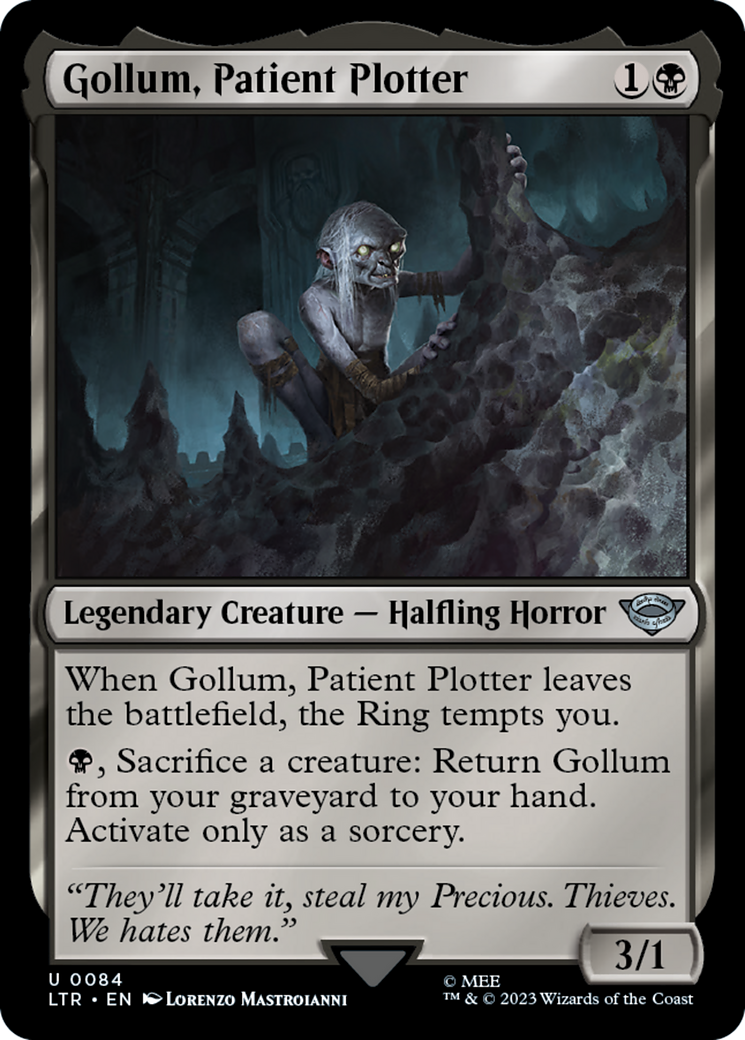 Gollum, Patient Plotter [LTR - 84]
