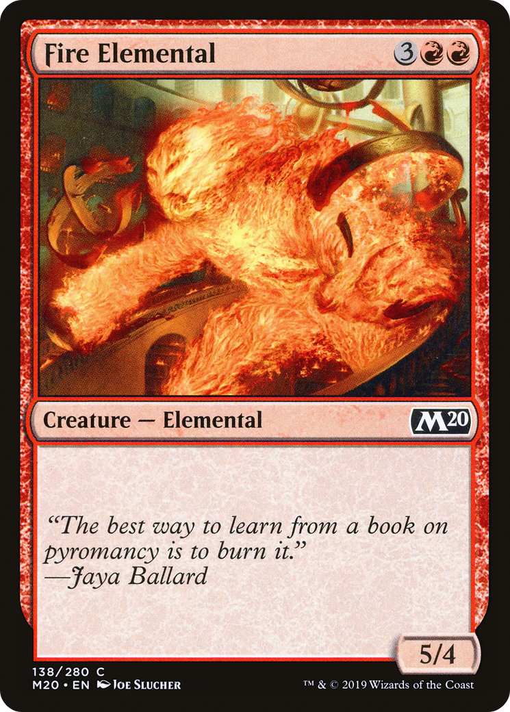 Fire Elemental [M20 - 138]