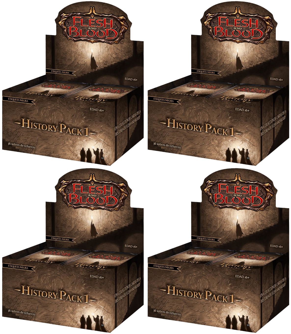History Pack 1: Black Label [Spanish] - Booster Case