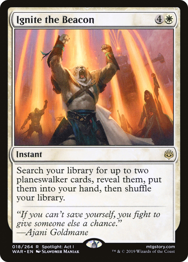 Ignite the Beacon [WAR - 18]