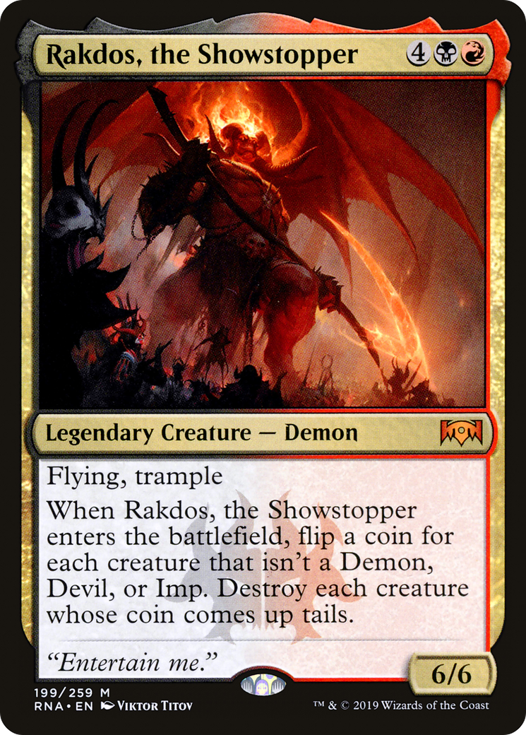 Rakdos, the Showstopper [RNA - 199]