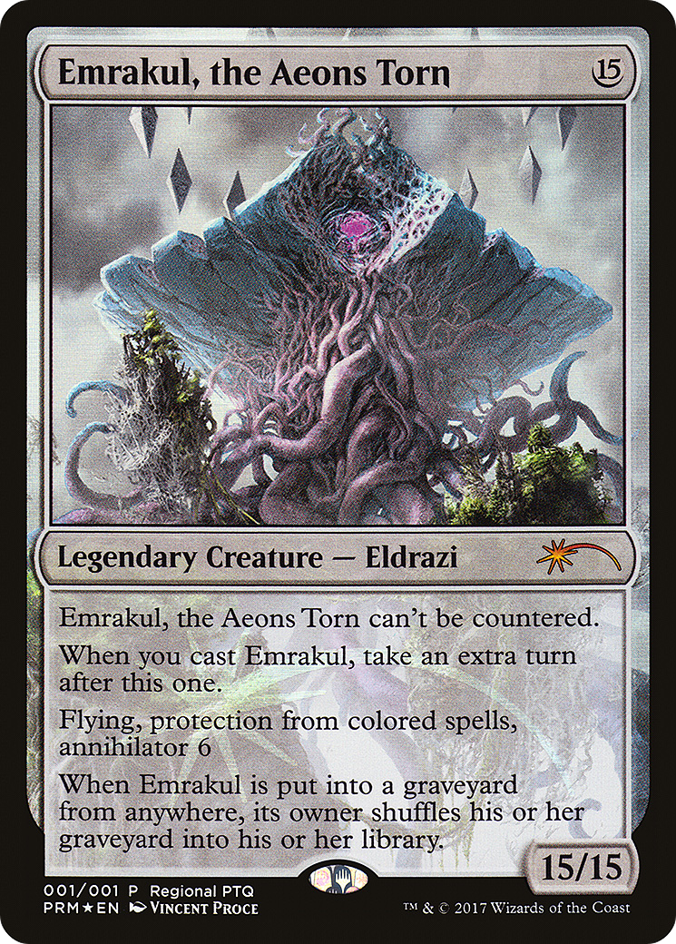 Emrakul, the Aeons Torn (PTP-001) - Pro Tour Promos Foil