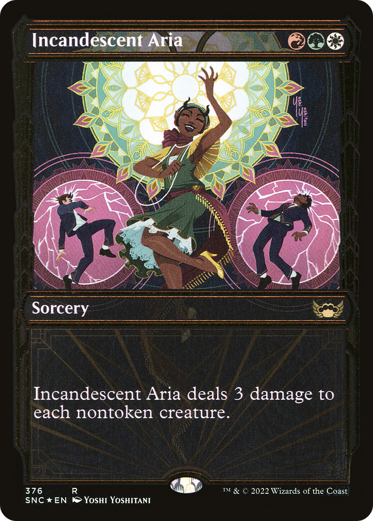 Incandescent Aria (Gilded Foil) [SNC - 376]