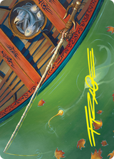 Fishing Pole // Fishing Pole (AFDN-018) - Foundations Art Series (Borderless) Foil