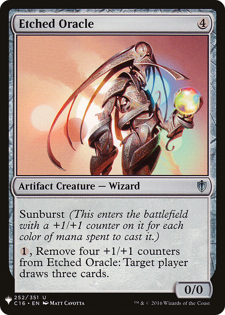 Etched Oracle [LIST - 252]