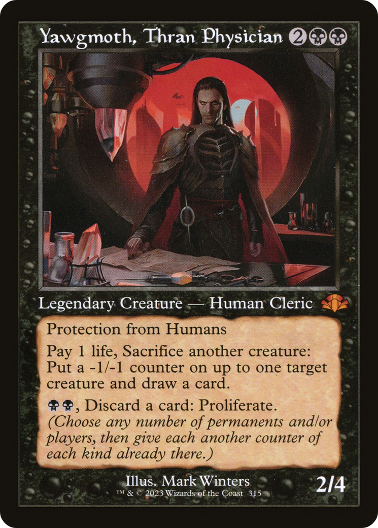 Yawgmoth, Thran Physician (Retro Frame) [DMR - 315]