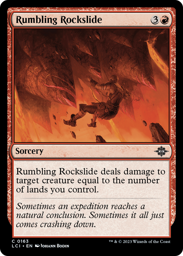 Rumbling Rockslide [LCI - 163]