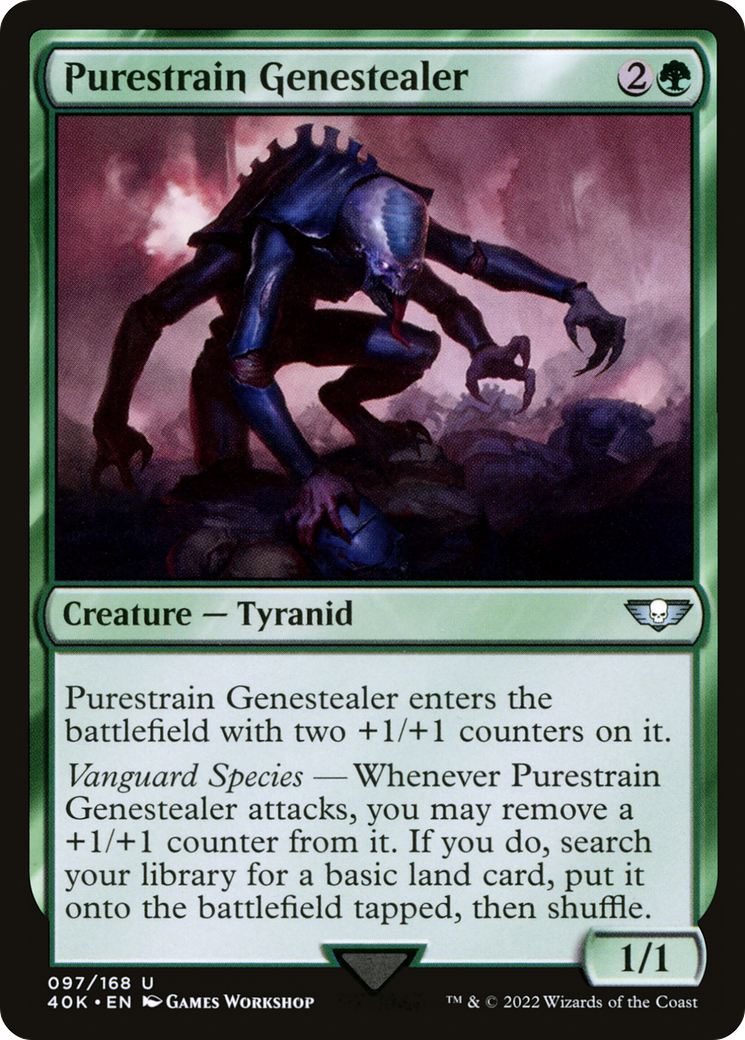 Purestrain Genestealer [40K - 97]