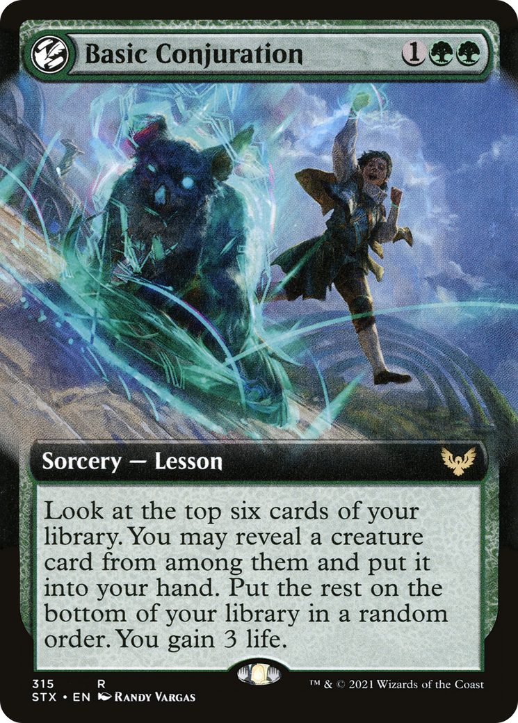 Basic Conjuration (Extended Art) [STX - 315]