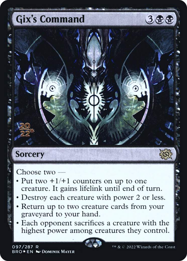Gix's Command [PRE - 97]